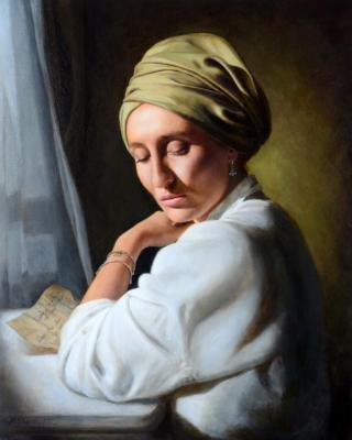 Young Woman in a Turban. Shpakov Michael