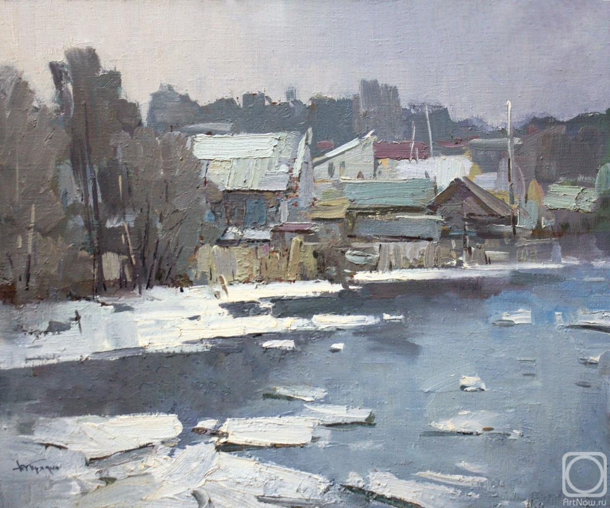 Pryadko Yuri. River bank