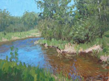 Summer day, river