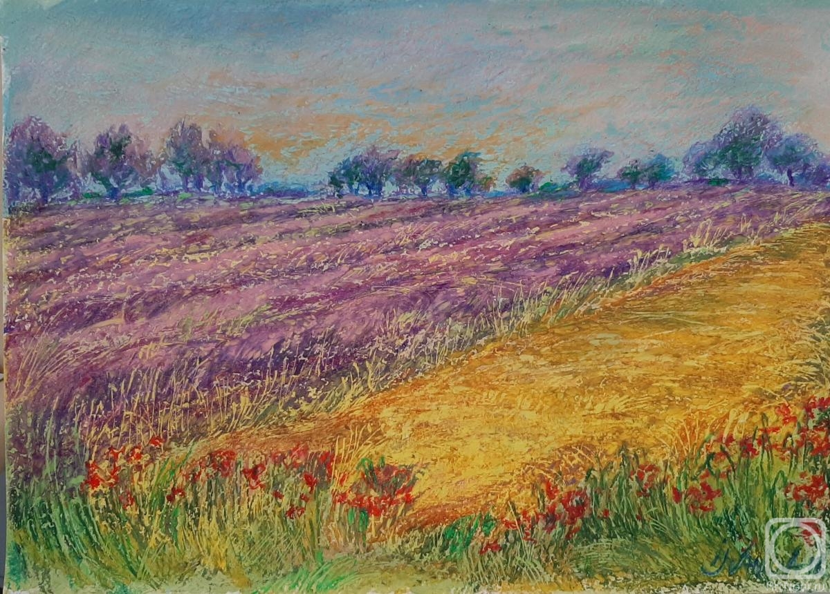 Ivanova Julia. Lavender fields