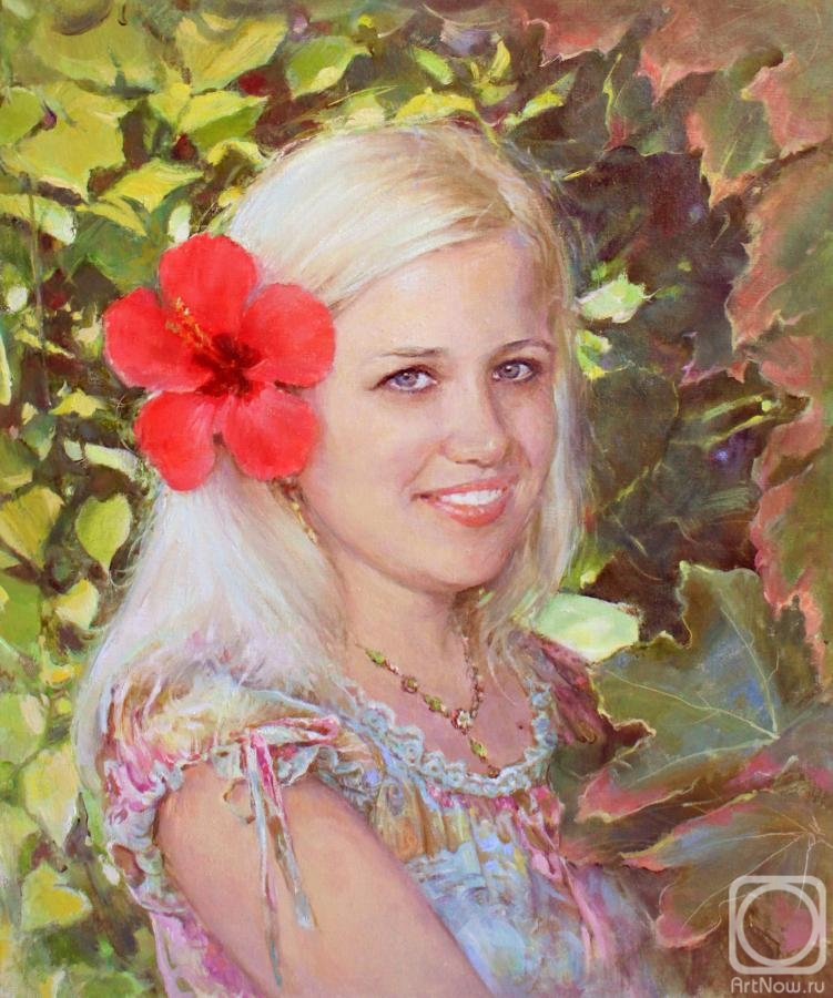 Rybina-Egorova Alena. Portrait Oli