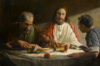 Meal in Emmaus. Mironov Andrey