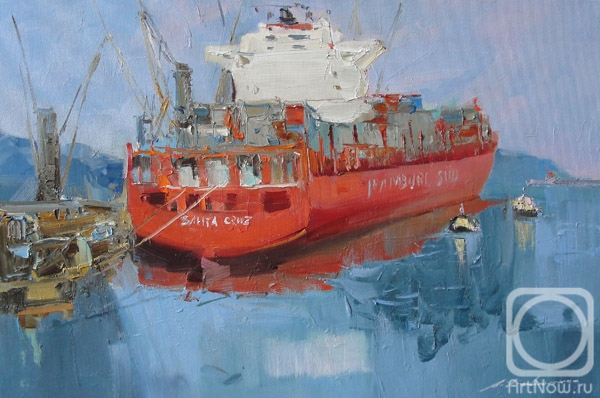Kovalenko Lina. Ship GAMBURG