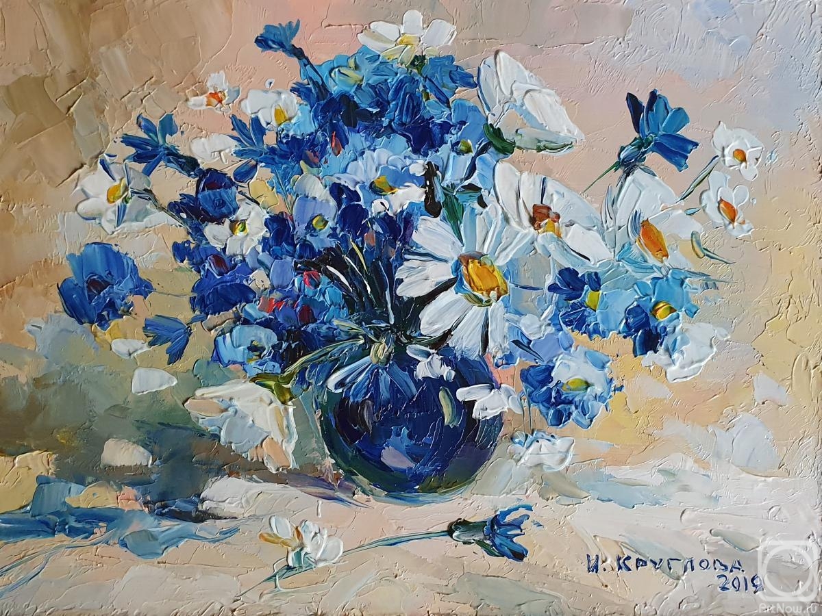 Kruglova Irina. Cornflower Bliss