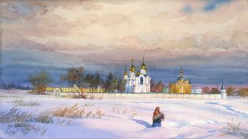 March sun. Pereslavl, St. Nicholas convent. Pugachev Pavel