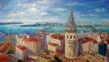Turkey. View of Istanbul (Galata Tower). Gerasimova Natalia