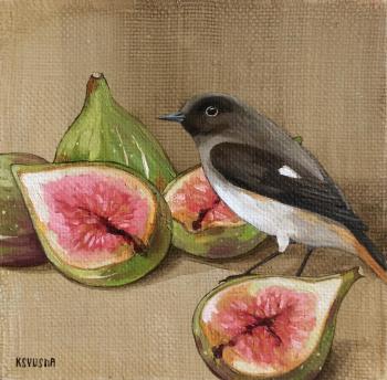 Bird and figs. Berestova Ksenia