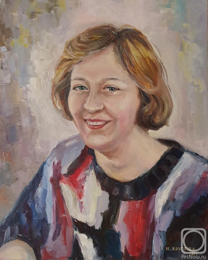 Kruglova Irina. Portrait of Valentina Andreevna Silaenkova