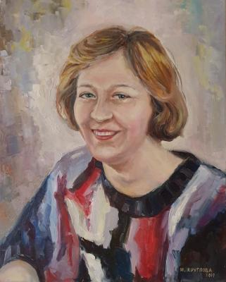 Portrait of Valentina Andreevna Silaenkova. Kruglova Irina