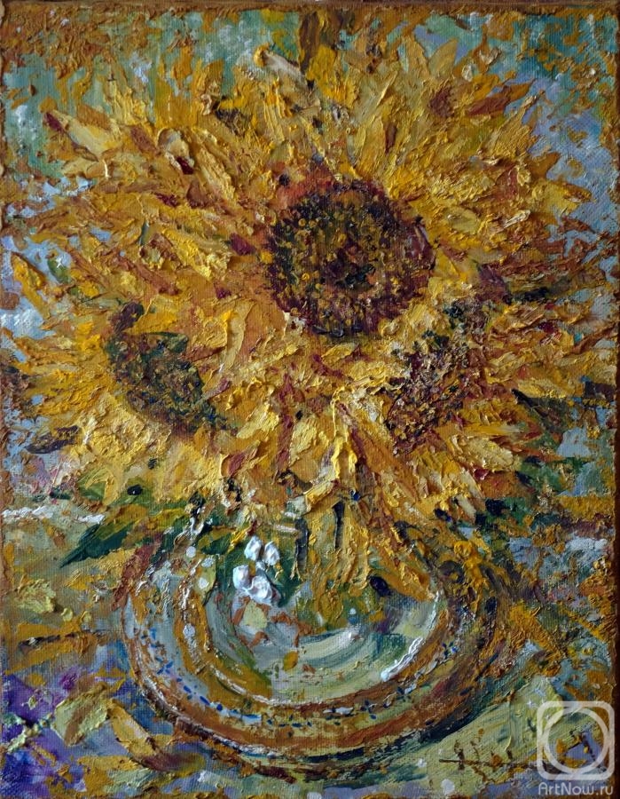 Titova Tatyana. Sunflowers