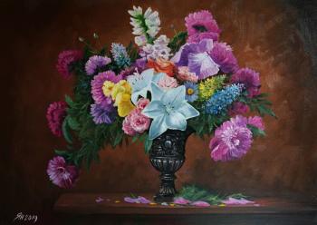 Flowers in a vase. Yanulevich Henadzi