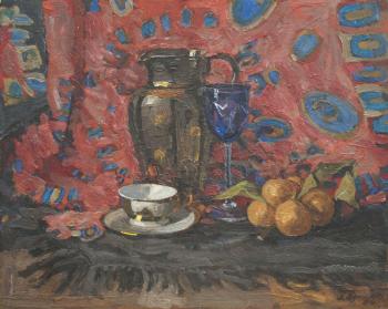 Still life with glass