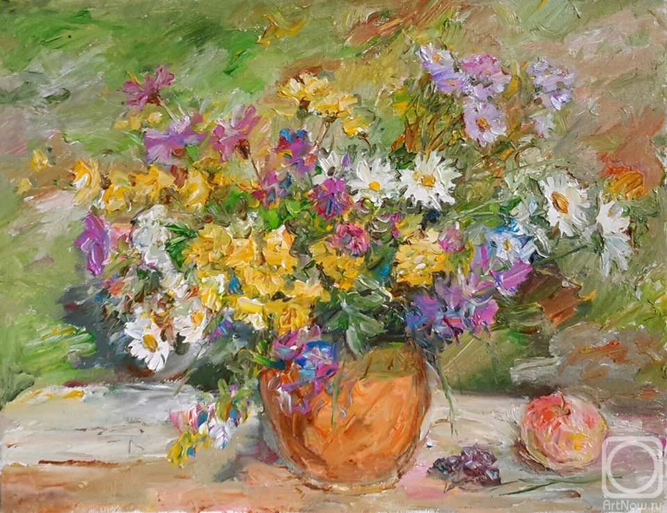 Novikova Marina. Sunny bouquet