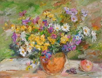Painting Sunny bouquet. Novikova Marina