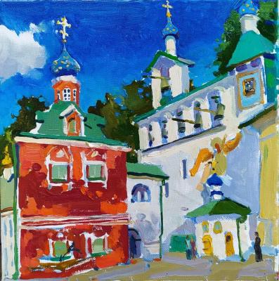 The Pskovo-Pechersk monastery