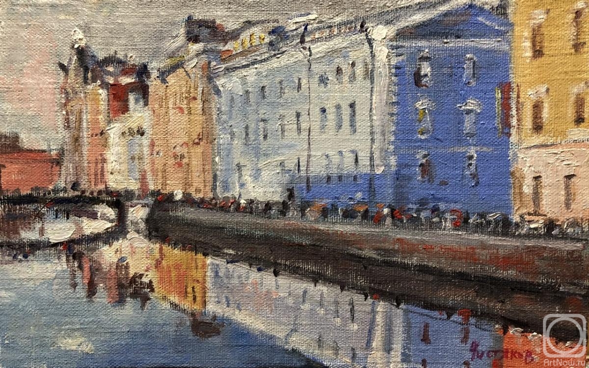 Chistiakov Vsevolod. Sunny day in St. Petersburg