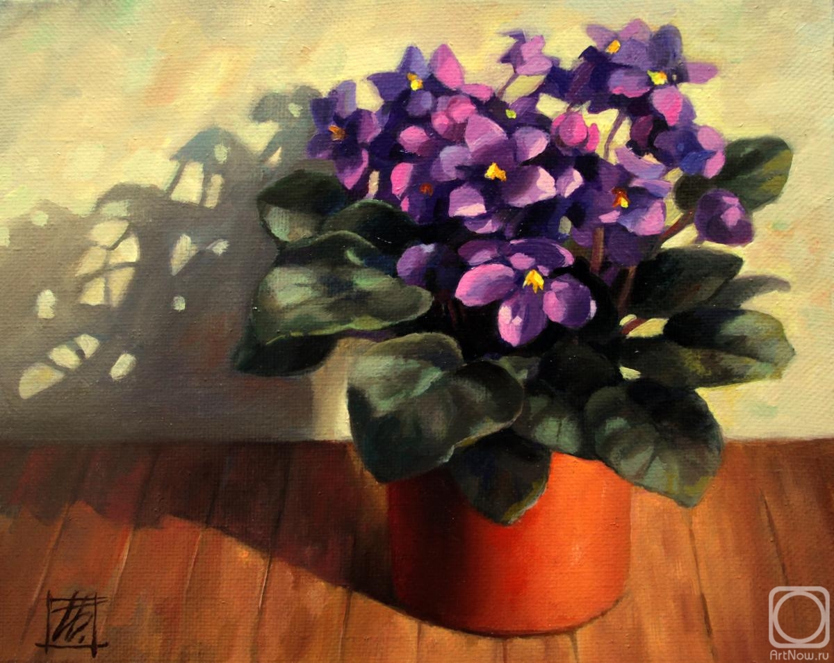 Bogdanova Irina. Violets