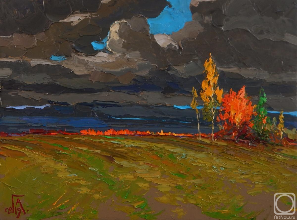 Golovchenko Alexey. Autumn clouds