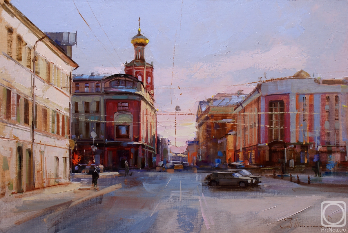 Shalaev Alexey. When spring comes! Moscow, st. Petrovka