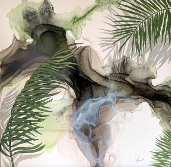 Tropics (Palm Leaves). Chigodaeva Catherine