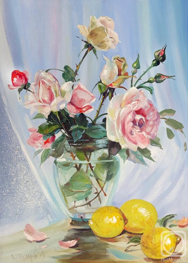 Pryadko Larisa. Roses and lemons