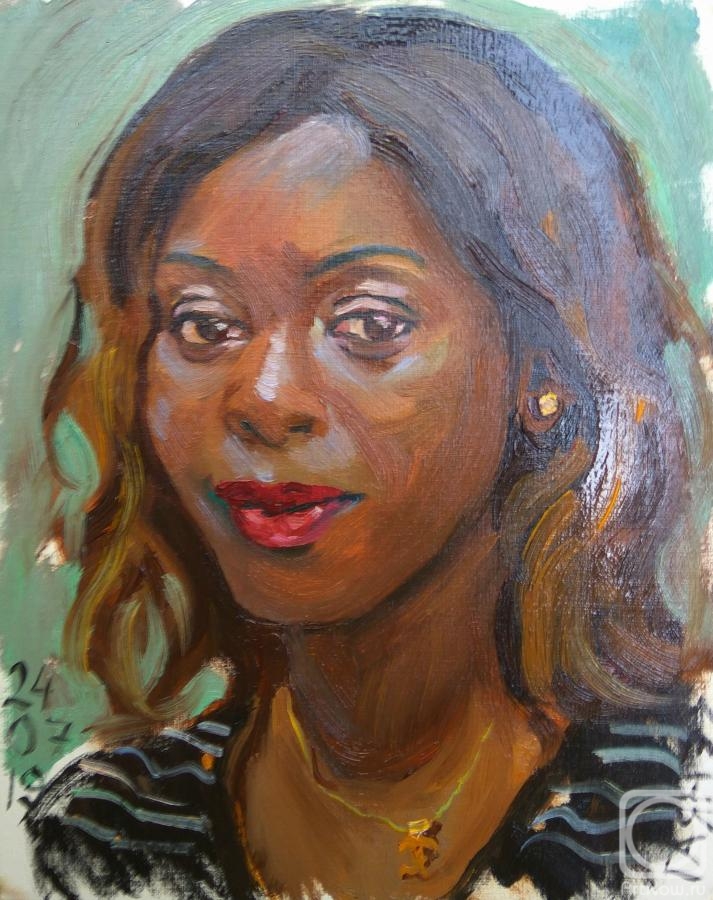 Dobrovolskaya Gayane. Sandra from Equatorial Guinea, from nature