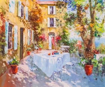 On the summer terrace N2 (Table With Chairs). Sharabarin Andrey