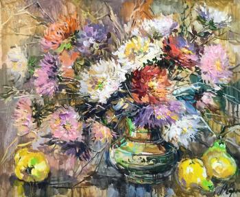 Asters and quince. Charina Anna