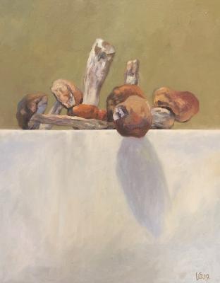 Etude with mushrooms (A Still Life With Mushrooms). Sergeev Yury