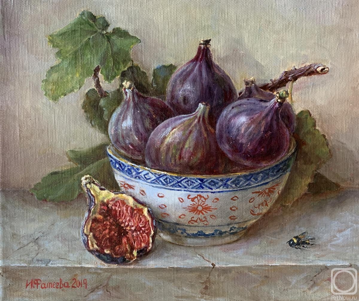 Fateeva Irina. Still life with figs