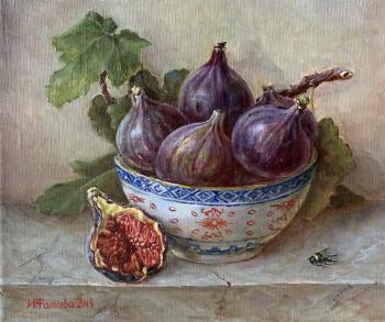 Still life with figs. Fateeva Irina