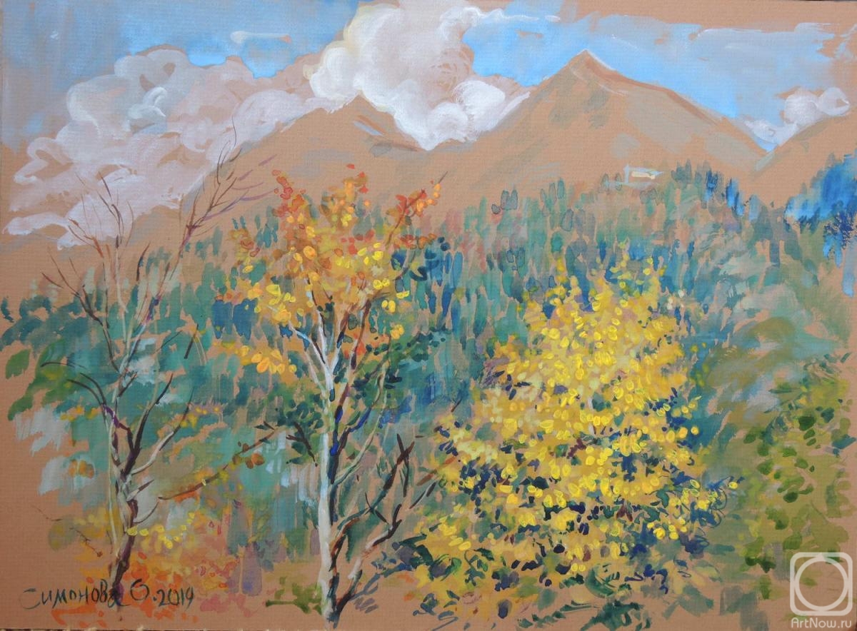 Simonova Olga. Mountain Pass