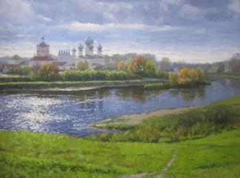 Chertov Sergey Mikhaylovich. Tikhvin Monastery. Autumn