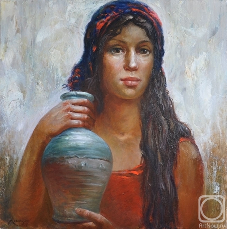 Rozhansky Anatoliy. Girl with a jug