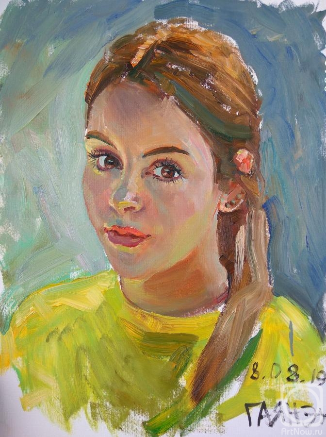 Dobrovolskaya Gayane. Ana Savich from Shid, from nature