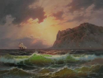 The way to Koktebel Bay