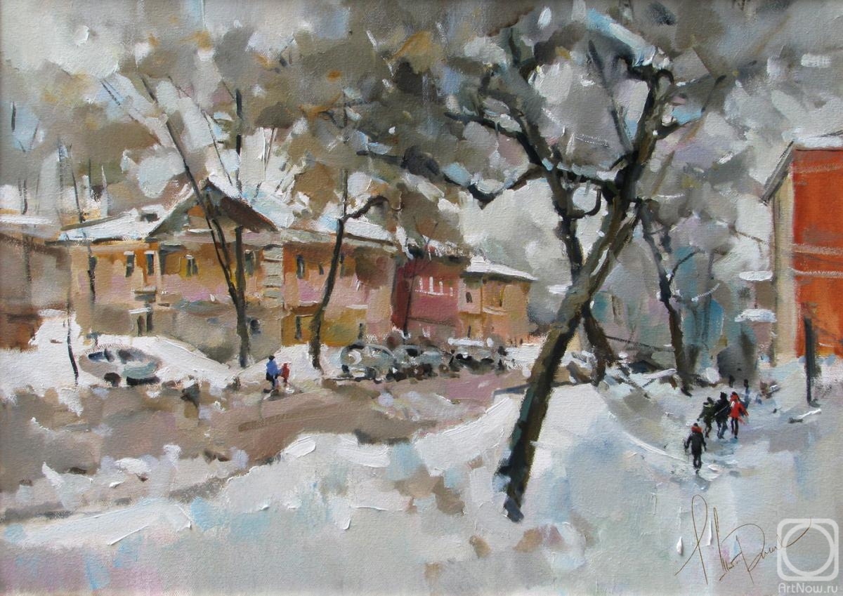 Shigorina Larisa. Winter on Ilyinka