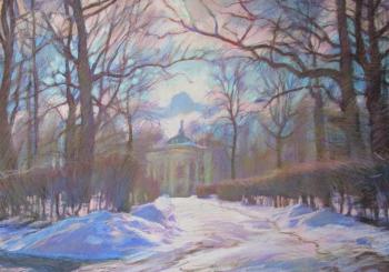 Painting Spring, Kuskovo, pavilion Hermitage. Dobrovolskaya Gayane