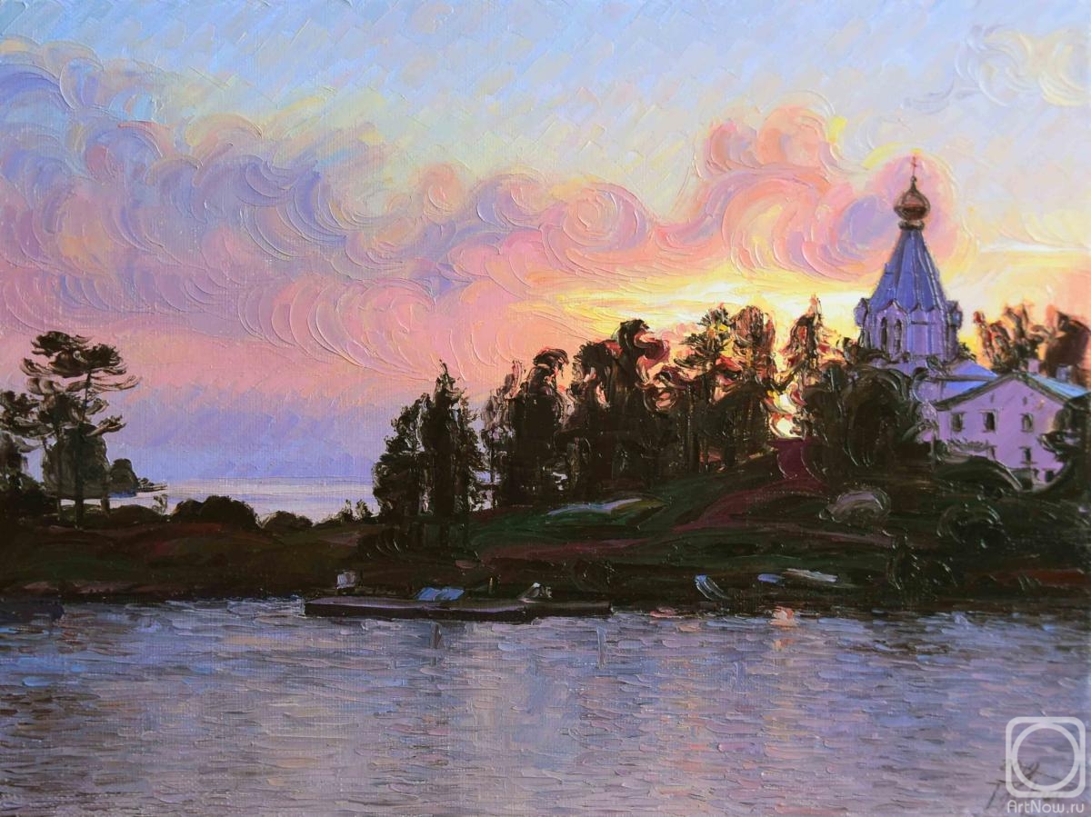 Krasovskaya Tatyana. Raspberry Sunset