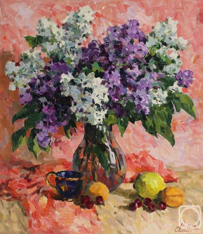 Malykh Evgeny. Bouquet of lilac