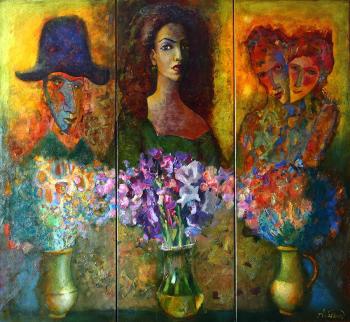 Witch (triptych). Abzhinov Eduard