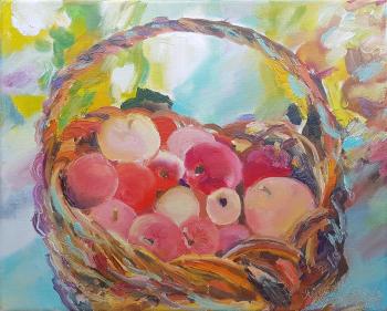 Apple basket. Petrovskaya-Petovraji Olga
