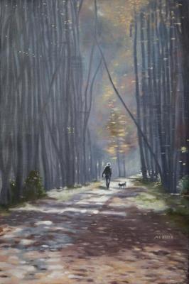 Autumn Walks. Soloviev Leonid