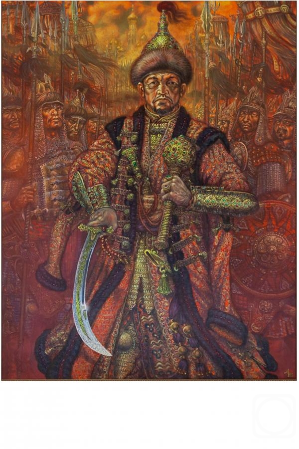 Doronin Vladimir. The Khan of Crimea Devlet Giray in 1571 1 year burned Moscow