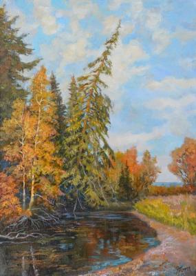 Bay in the forest (A Bay). Panov Eduard