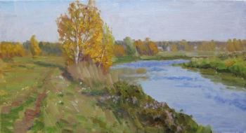 Autumn day on Klyazma. Chertov Sergey