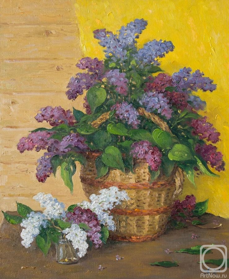 Alexandrovsky Alexander. Lilac, Summer Still Life