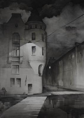 Evening on Divenskaya. Eldeukov Oleg
