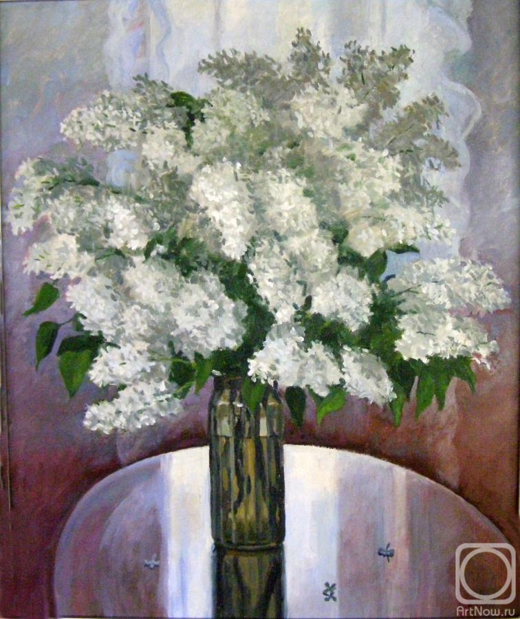 Homyakov Aleksey. White lilac