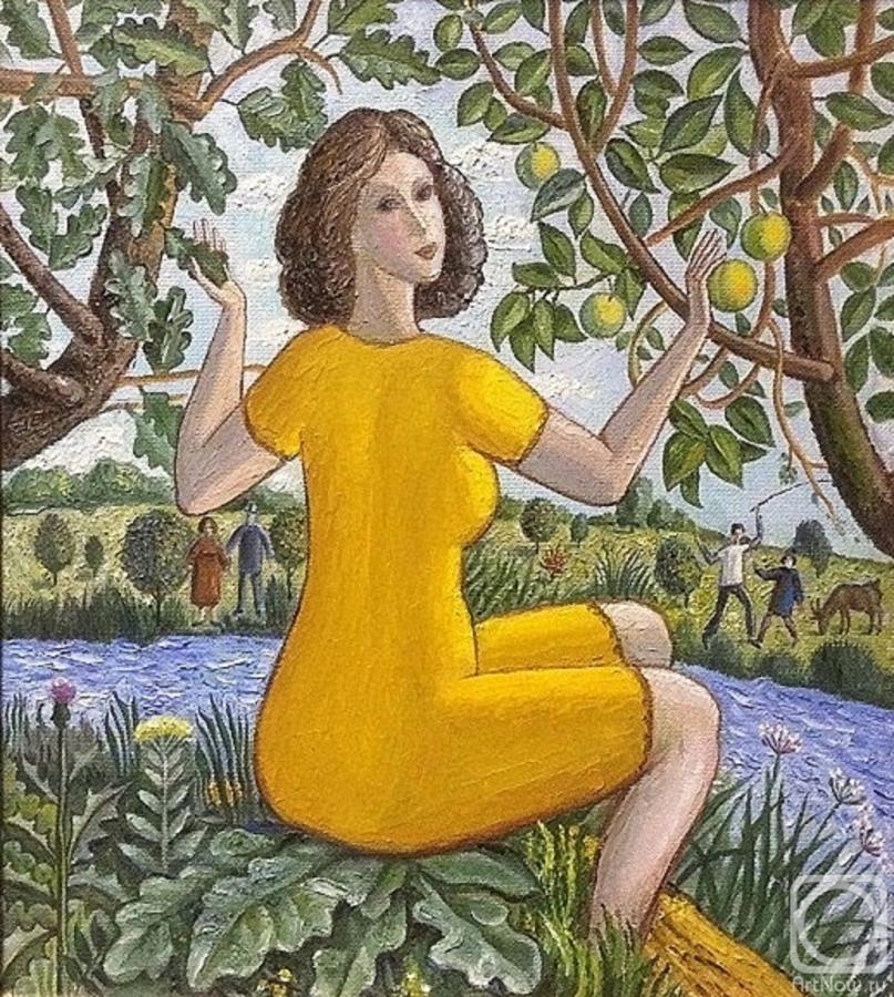 Chernov Vladimir. Yellow apples